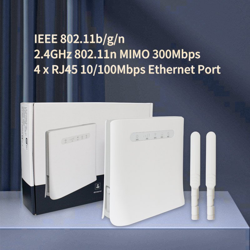 RTS 4G Lte Cat4 Homerouter 2.4G Mini 300Mbps Wifi Wireless Routers 3G 4G Cpe Wifi Modem Router With Sim Card Slot